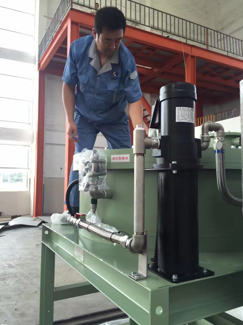 全自動電磁干粉除鐵機(jī)